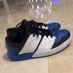 Air Jordan Low 1 Special Edition (SE) Black White Royal Blue Sneakers